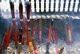 China: Incense sticks, Linggu Si or Spirit Valley Temple, Zijin Shan, Nanjing, Jiangsu Province