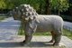 China: Mythical lion statue near the Ming Xiaoling (Tomb of Emperor Hong Wu, r. 1368-1398), Zijin Shan, Nanjing, Jiangsu Province